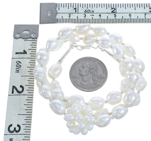 Southwest Fresh Water Pearl Bead Necklace KX121127